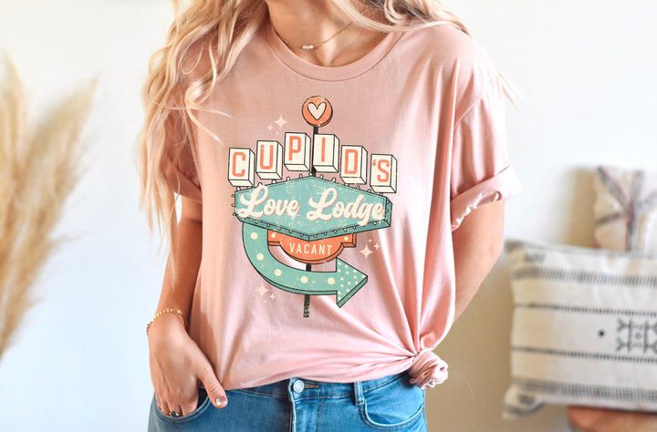 Cupid's Love Lounge Adult T-shirt