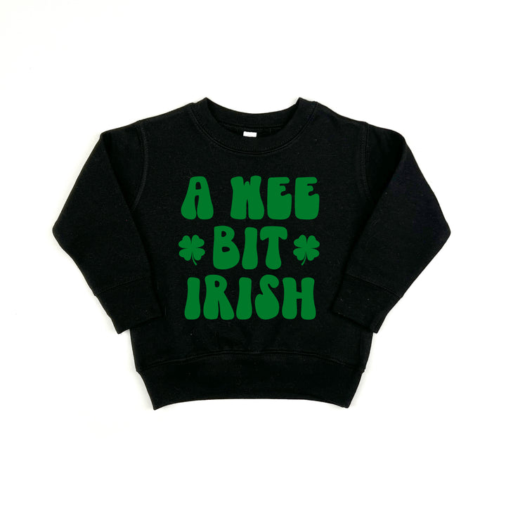 A Wee Bit Irish Kids Sweatshirt