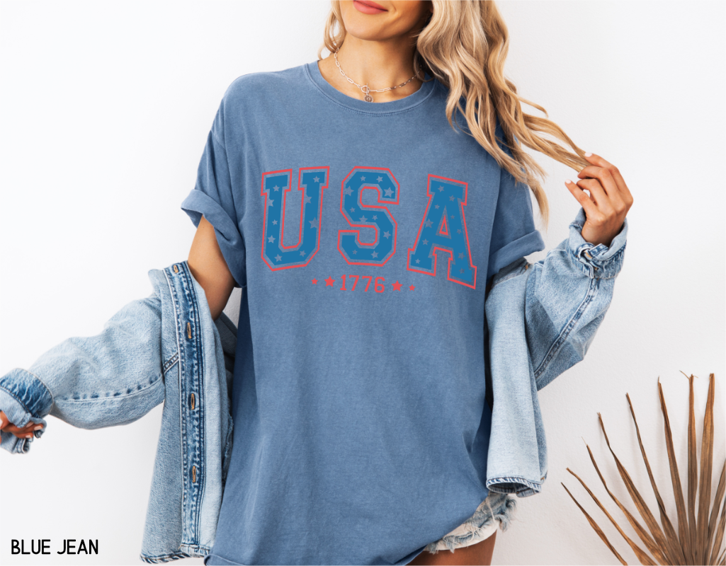 USA est 1776 Comfort Colors T-Shirt