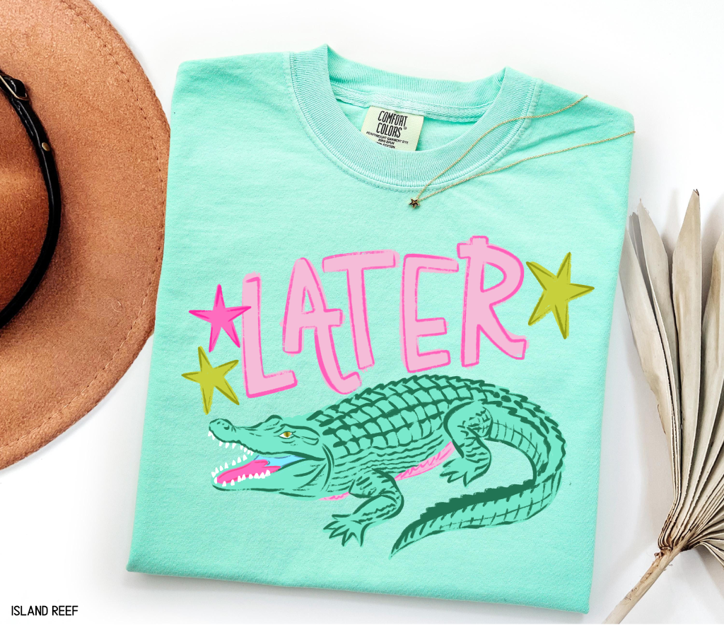 Later Gator Adult Comfort Colors T-Shirt
