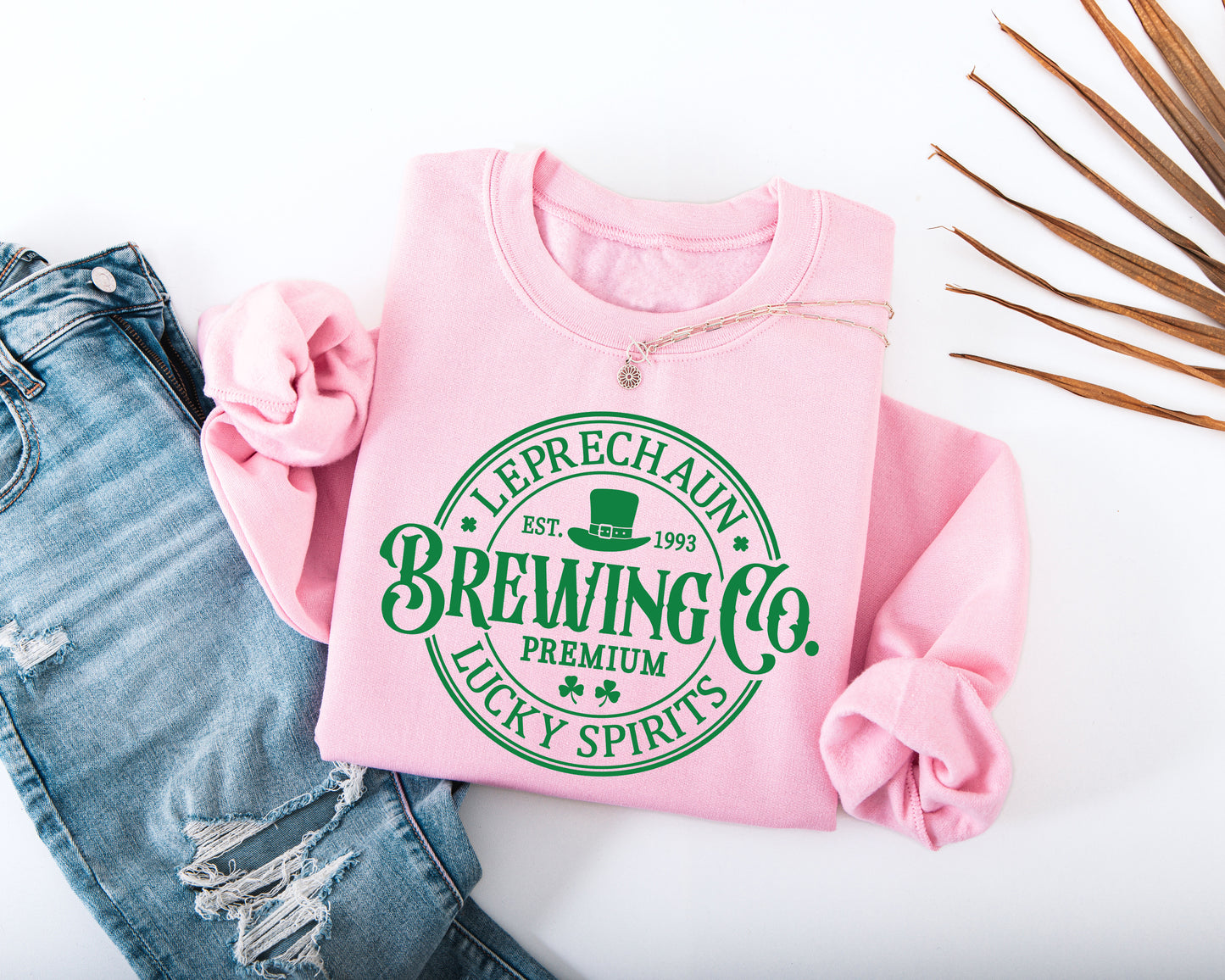 Leprechaun Brewing Co Adult Sweatshirt
