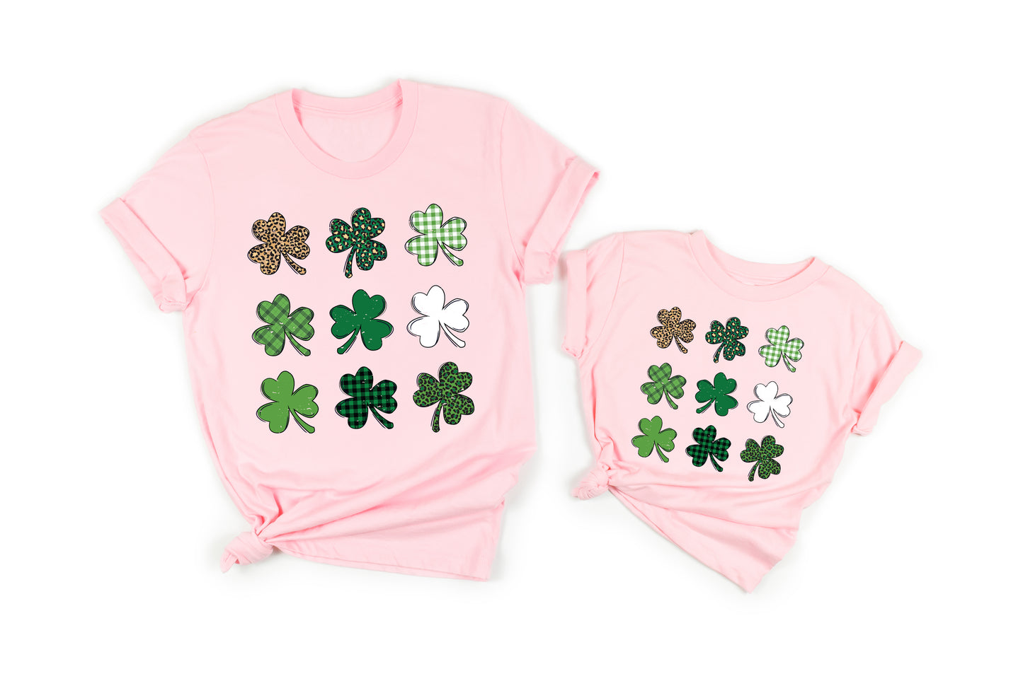 Shamrock Grid Kids T-shirt