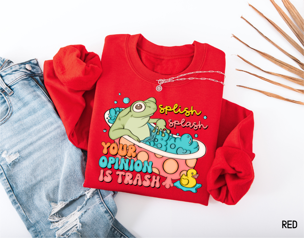 Splish Splash Adult Sweatshirt