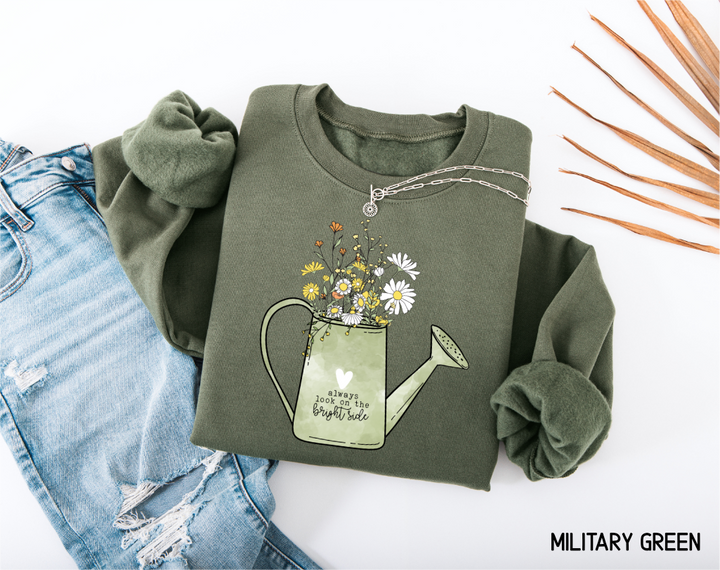 Always Look On The Bright Side Adult Sweatshirt