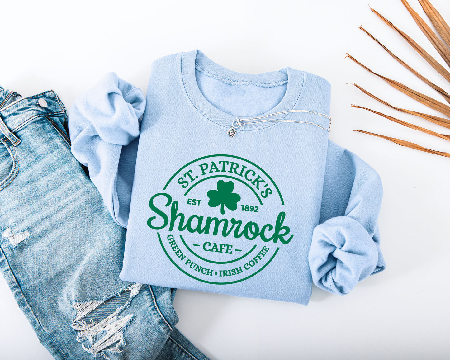 Shamrock Cafe Adult Sweatshirt