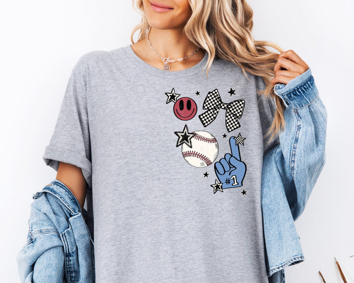 Baseball Corner Adult T-shirt