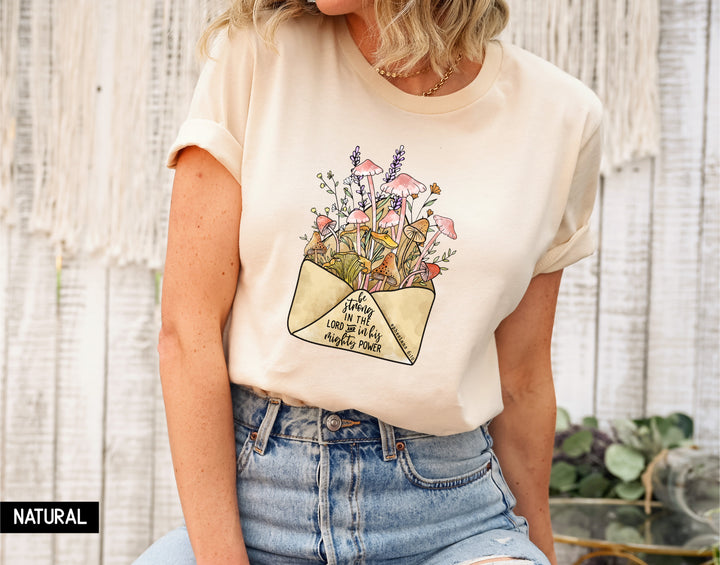 Be Strong in The Lord Adult T-shirt