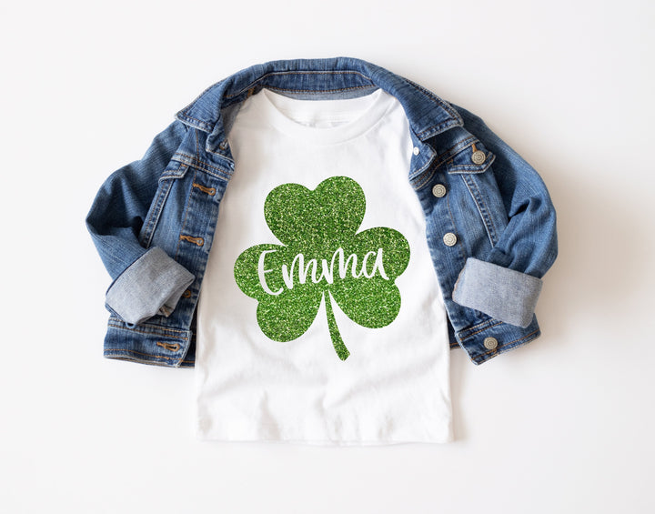 Personalizable Shamrock Kids T-shirt