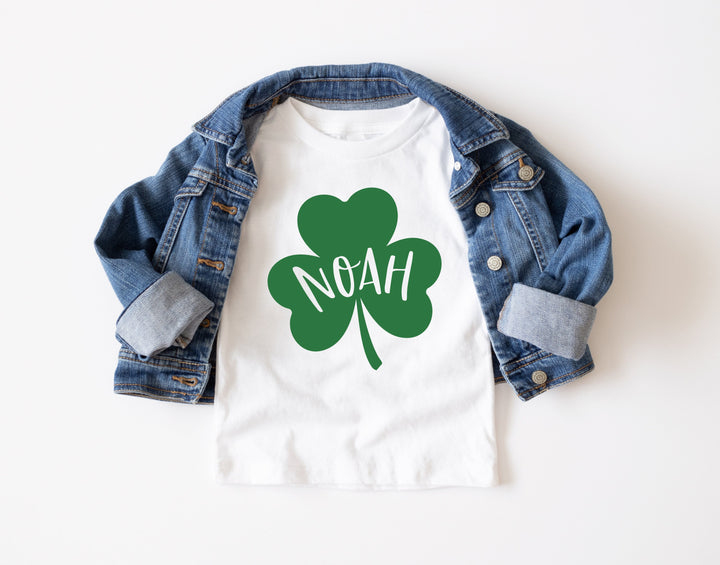 Personalizable Shamrock print version Kids T-shirt
