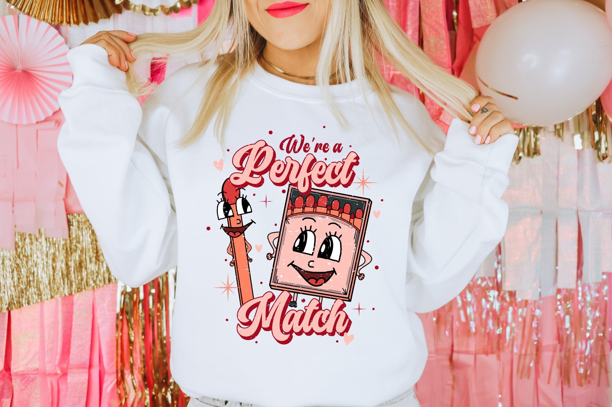 Perfect Match Adult Sweatshirt