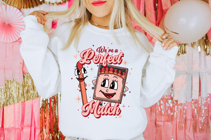 Perfect Match Adult Sweatshirt