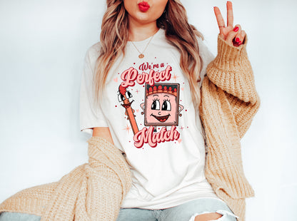 Perfect Match Adult T-shirt