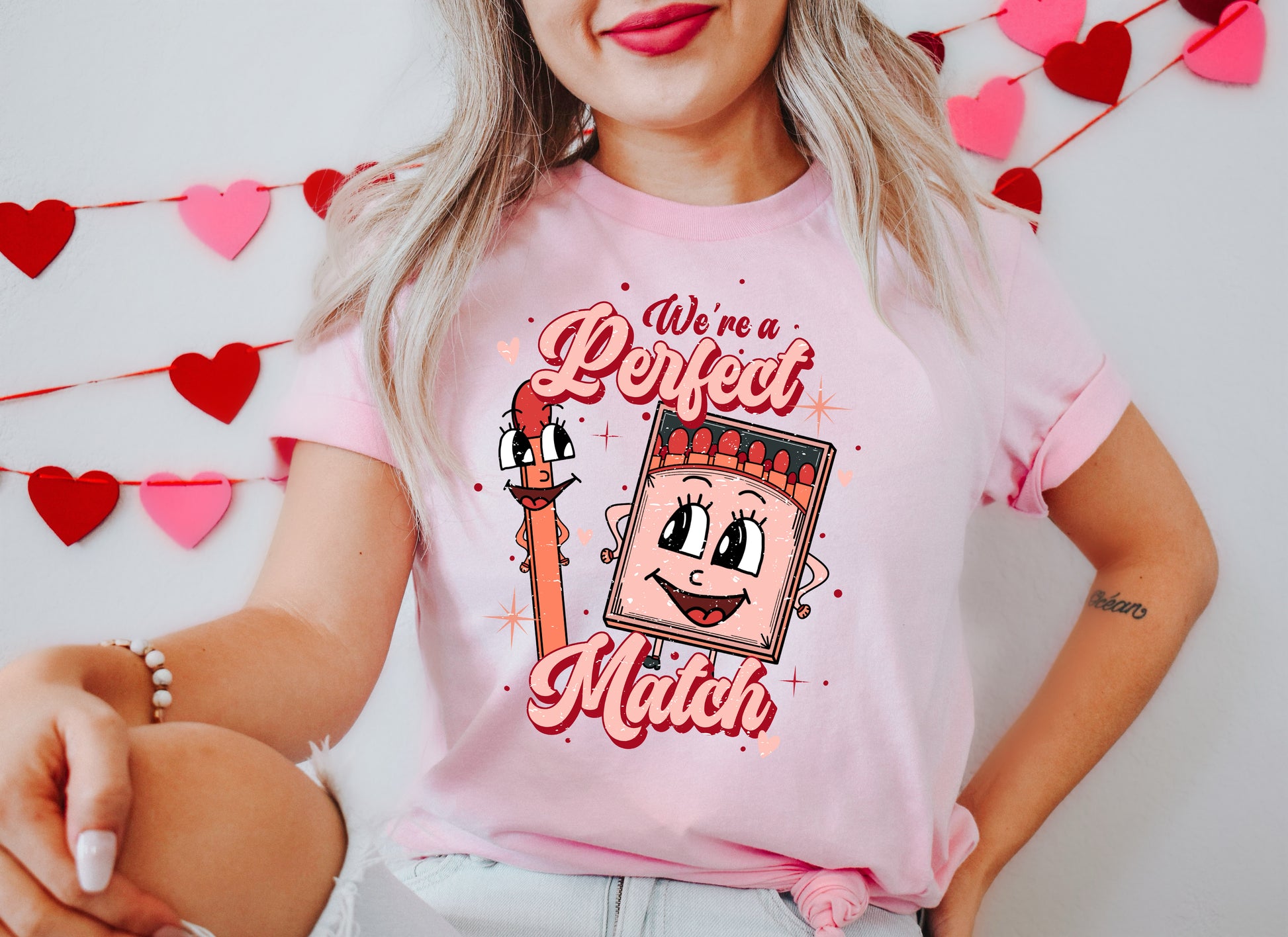 Perfect Match Adult T-shirt