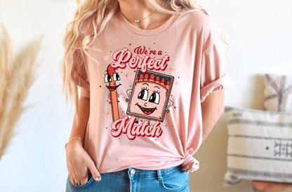 Perfect Match Adult T-shirt