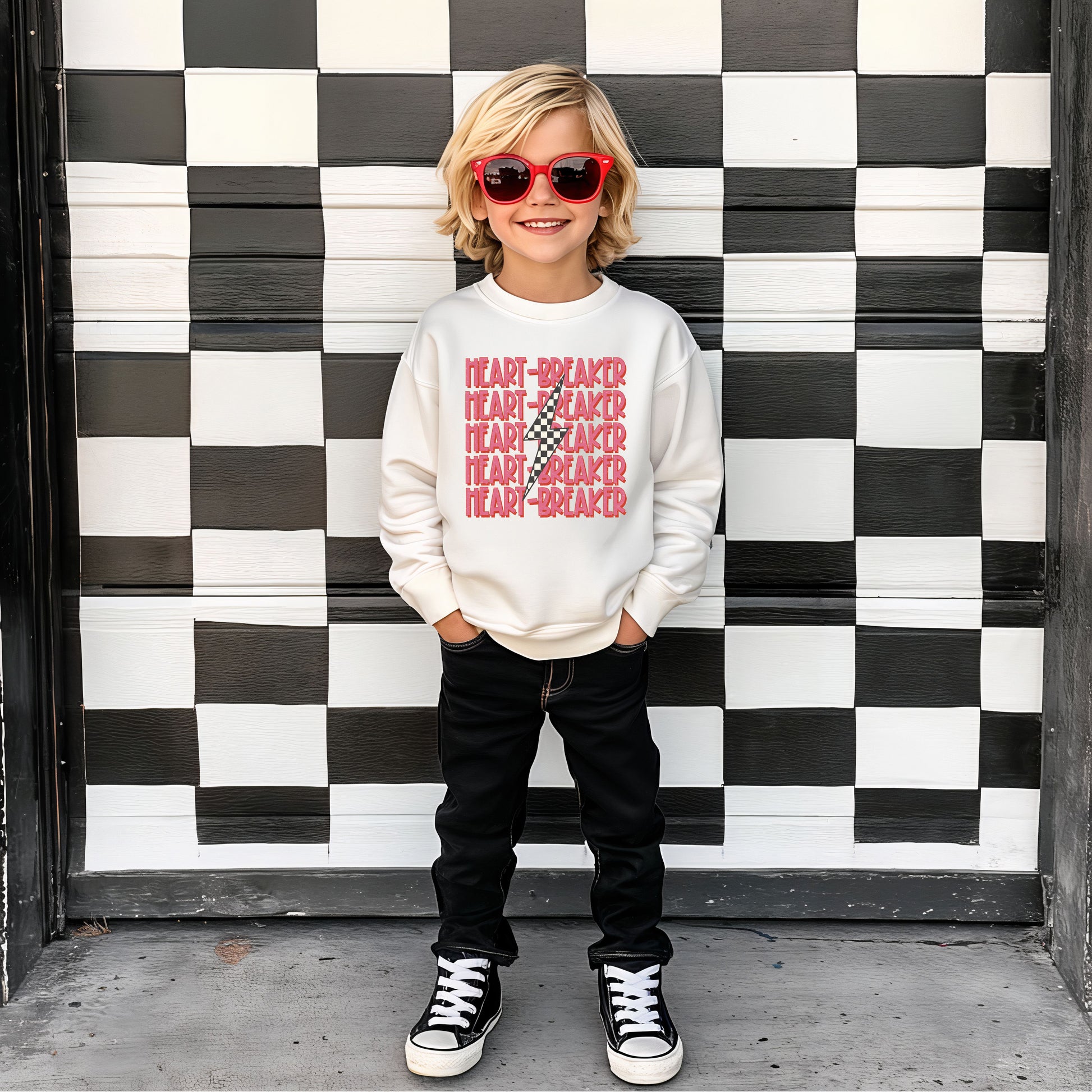 Heart Breaker Kids Sweatshirt