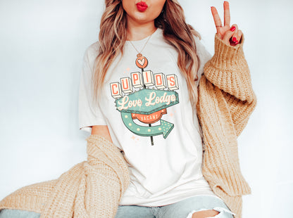 Cupid's Love Lounge Adult T-shirt