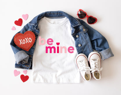 Be Mine Kids T-shirt