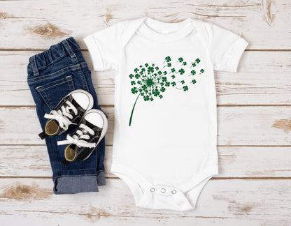 Shamrock Dandelion Infant Bodysuit