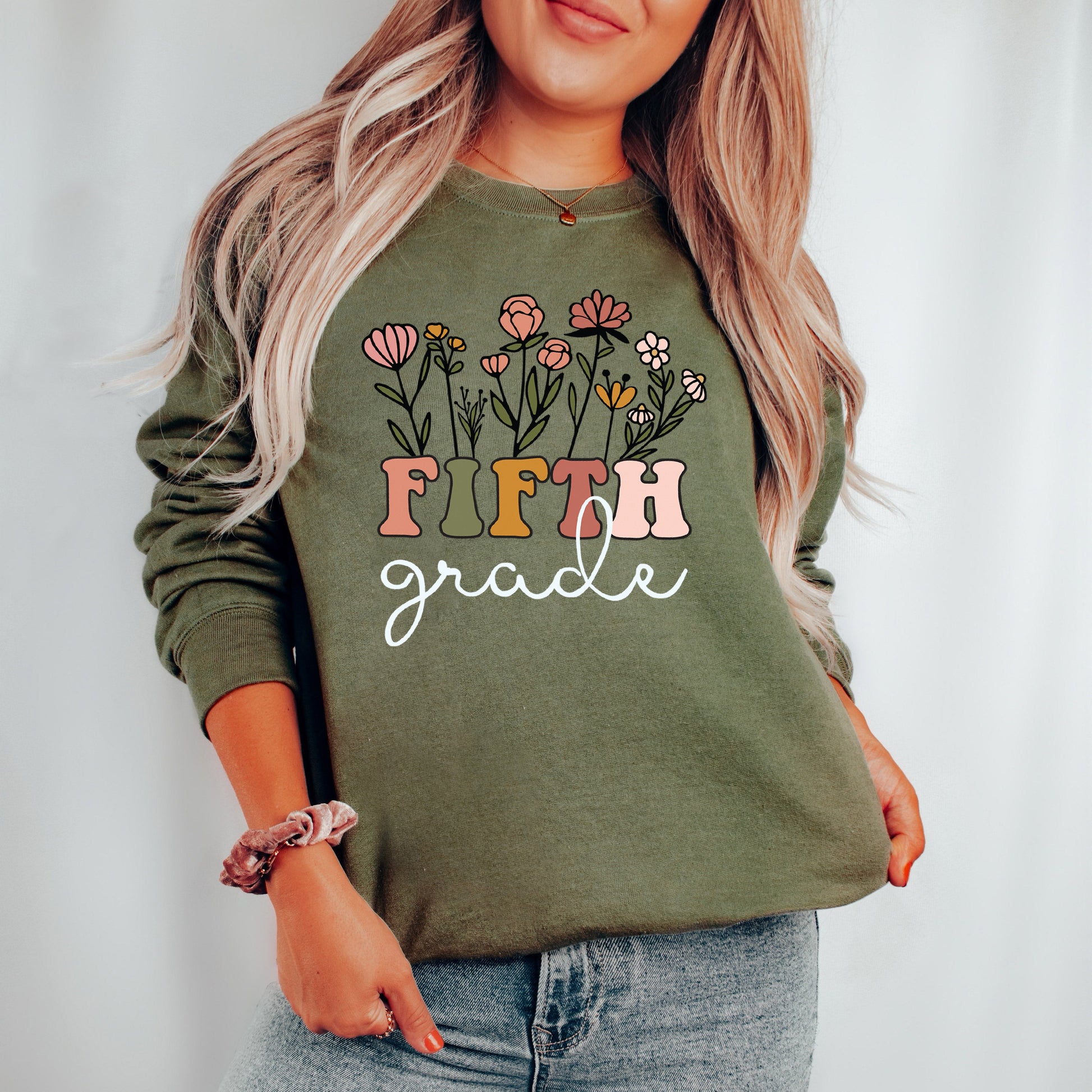 Wildflower (Choose Your Grade) Adult Sweatshirt