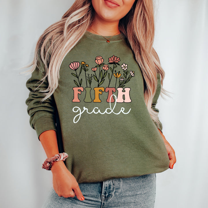 Wildflower (Choose Your Grade) Adult Sweatshirt