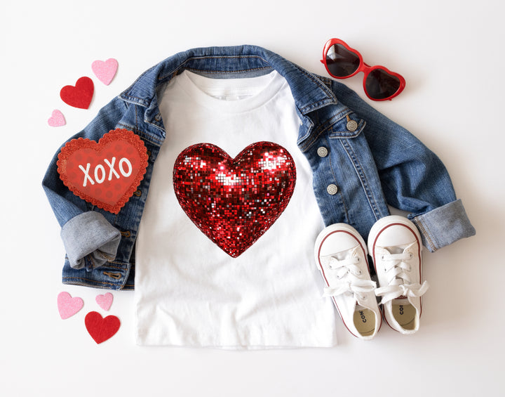 Disco Heart Kids T-shirt