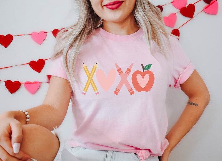 XOXO School Adult T-shirt