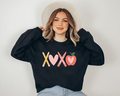 XOXO School Adult Sweatshirt