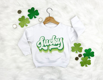 Retro Lucky Kids Sweatshirt