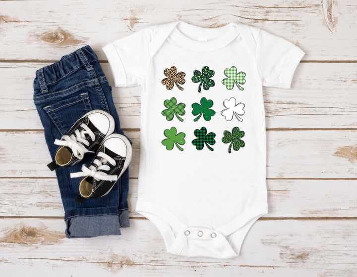 Shamrock Grid Infant Bodysuit
