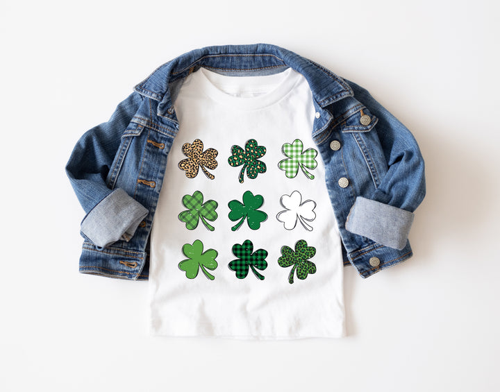 Shamrock Grid Kids T-shirt