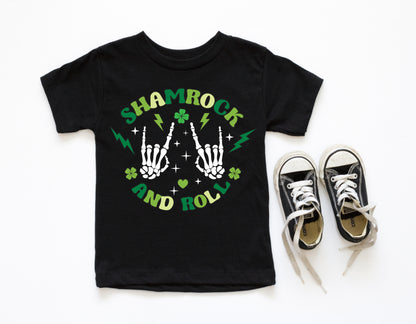 Shamrock and Roll Kids T-shirt