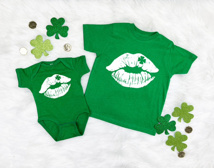 Shamrock Lips Infant Bodysuit