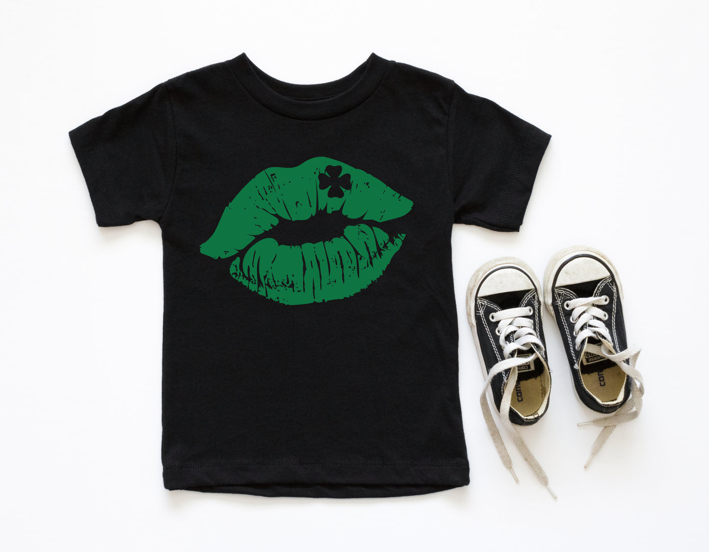 Shamrock Lips Kids T-shirt