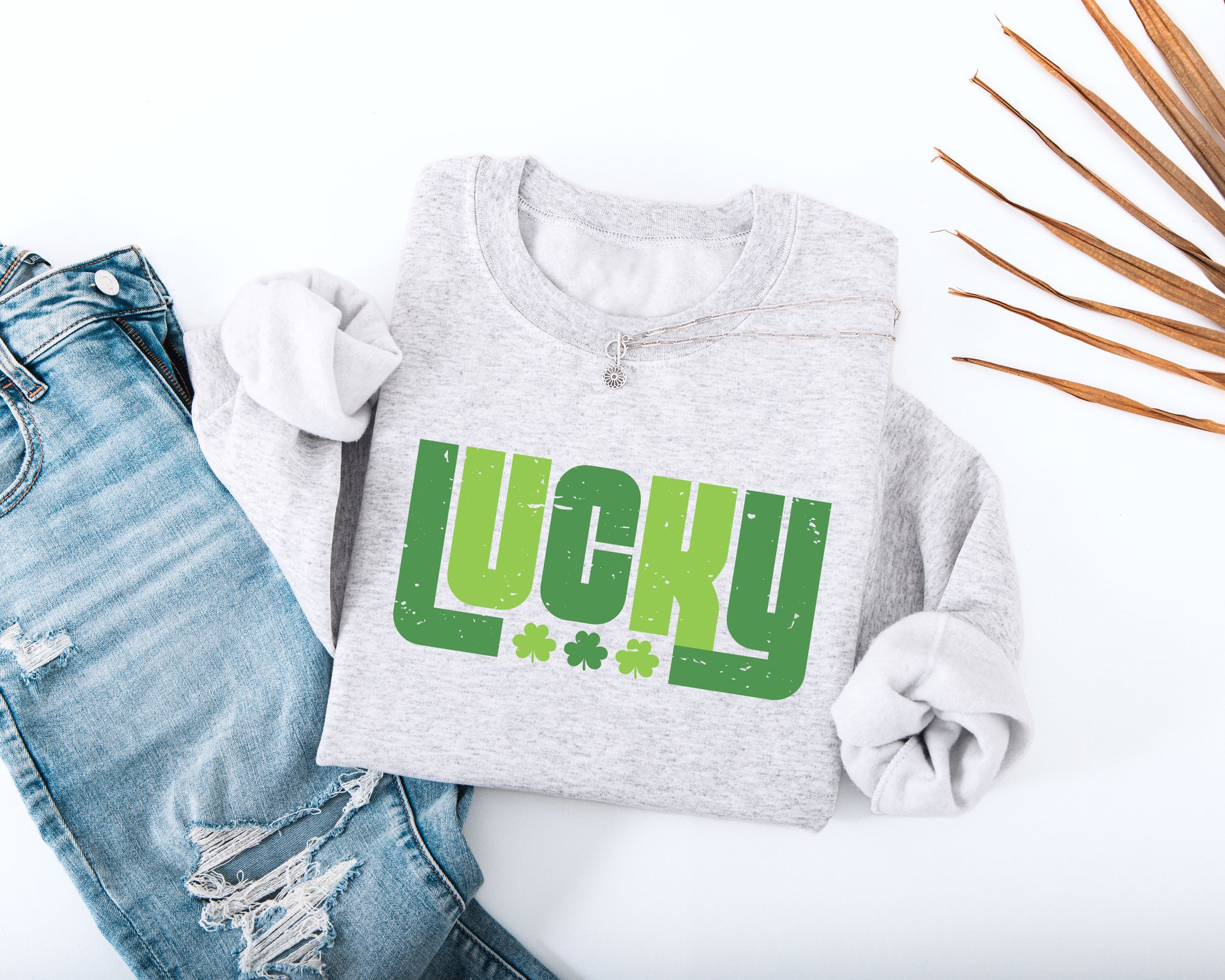 Lucky Adult Sweatshirt