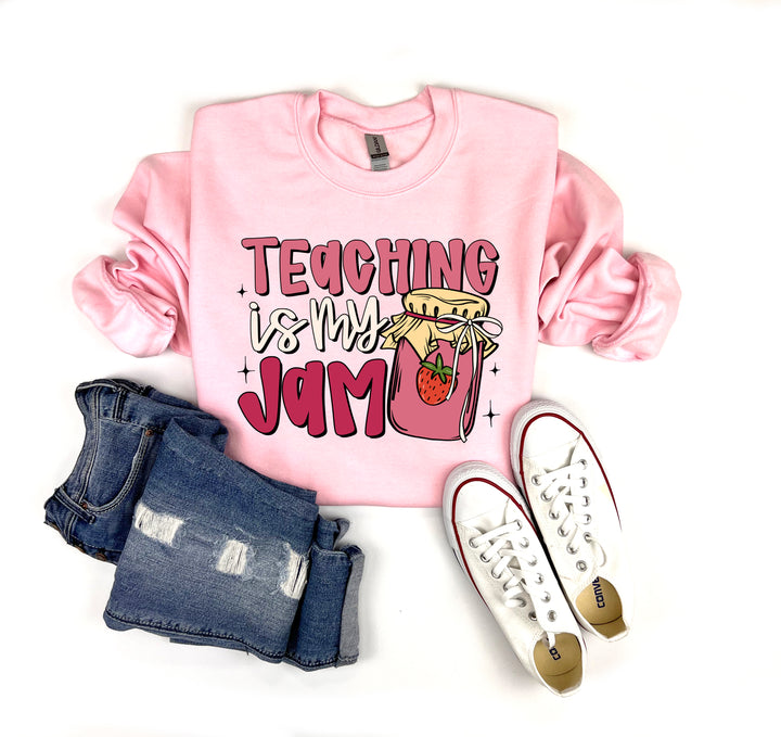 Teaching Is My Jam Adult Sweatshirt