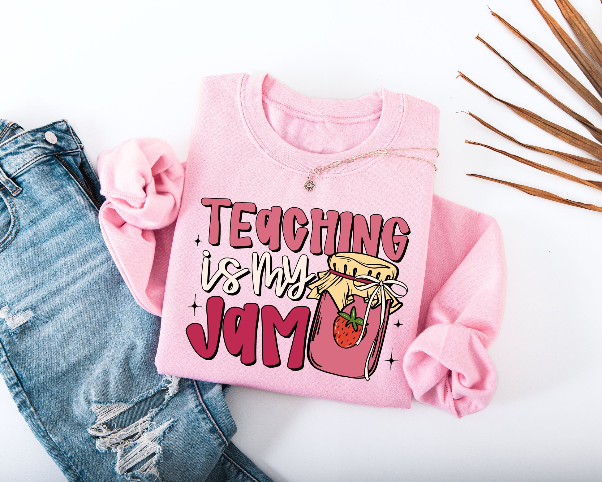 Teaching Is My Jam Adult Sweatshirt