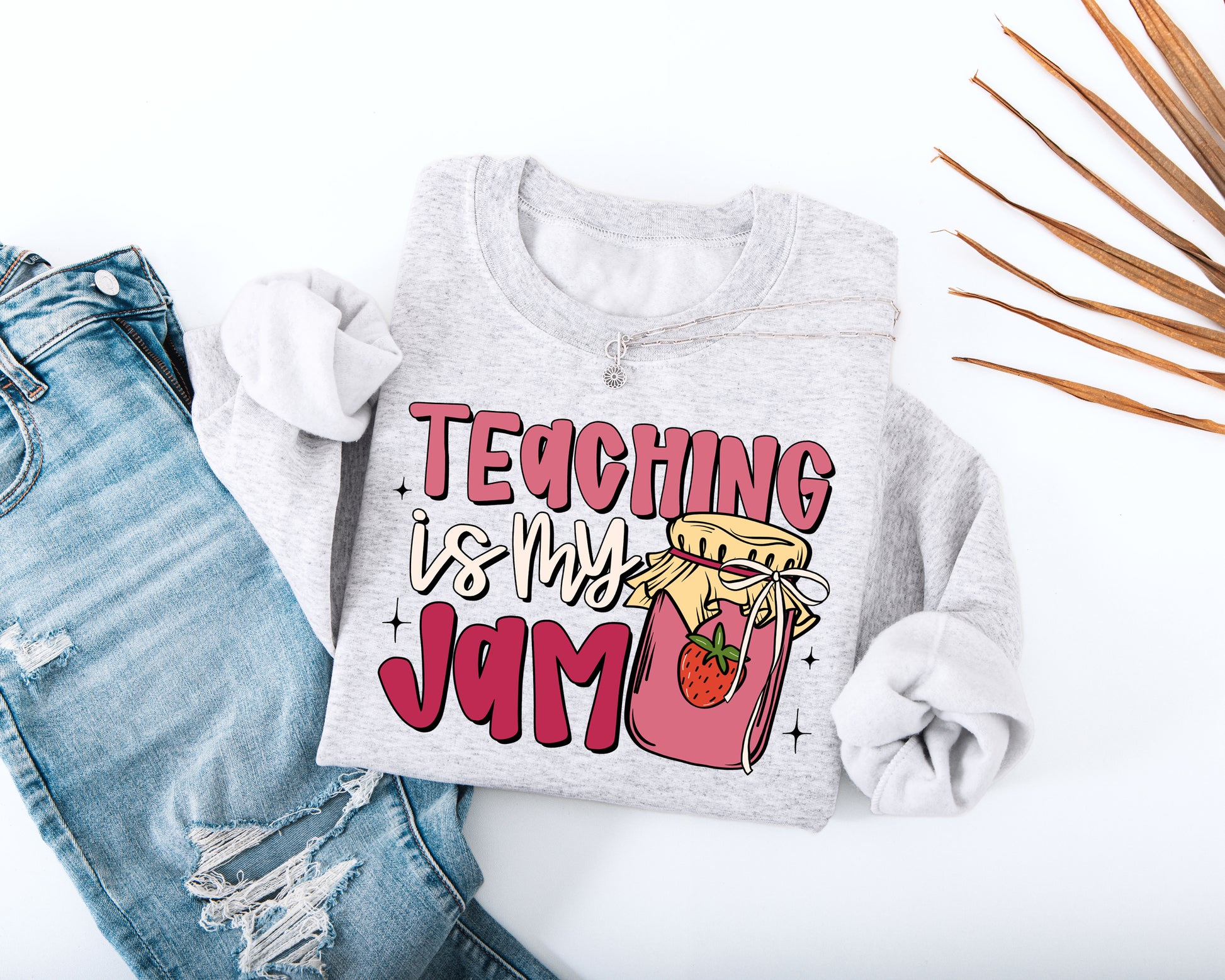Teaching Is My Jam Adult Sweatshirt