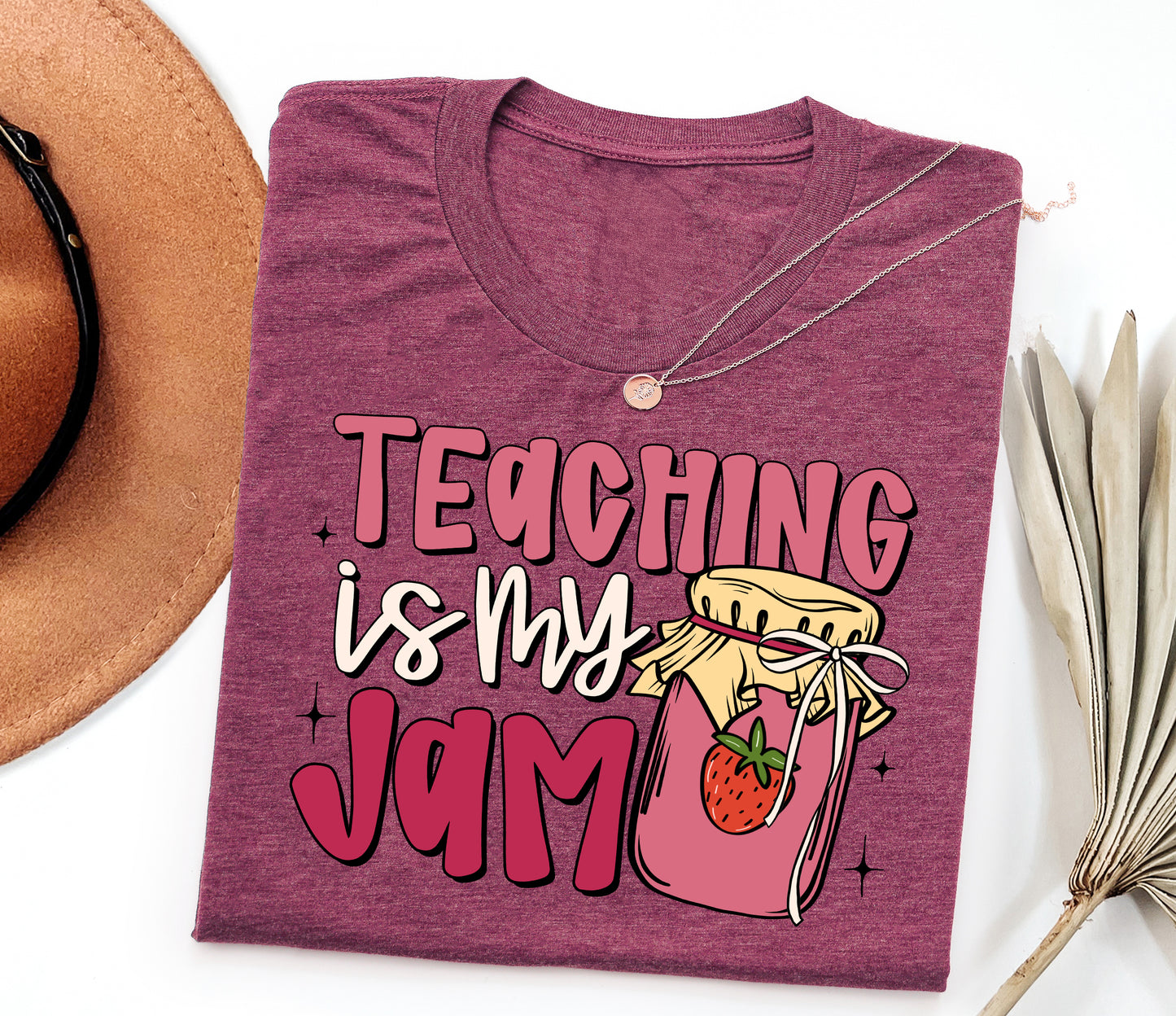 Teaching Is My Jam Adult T-shirt