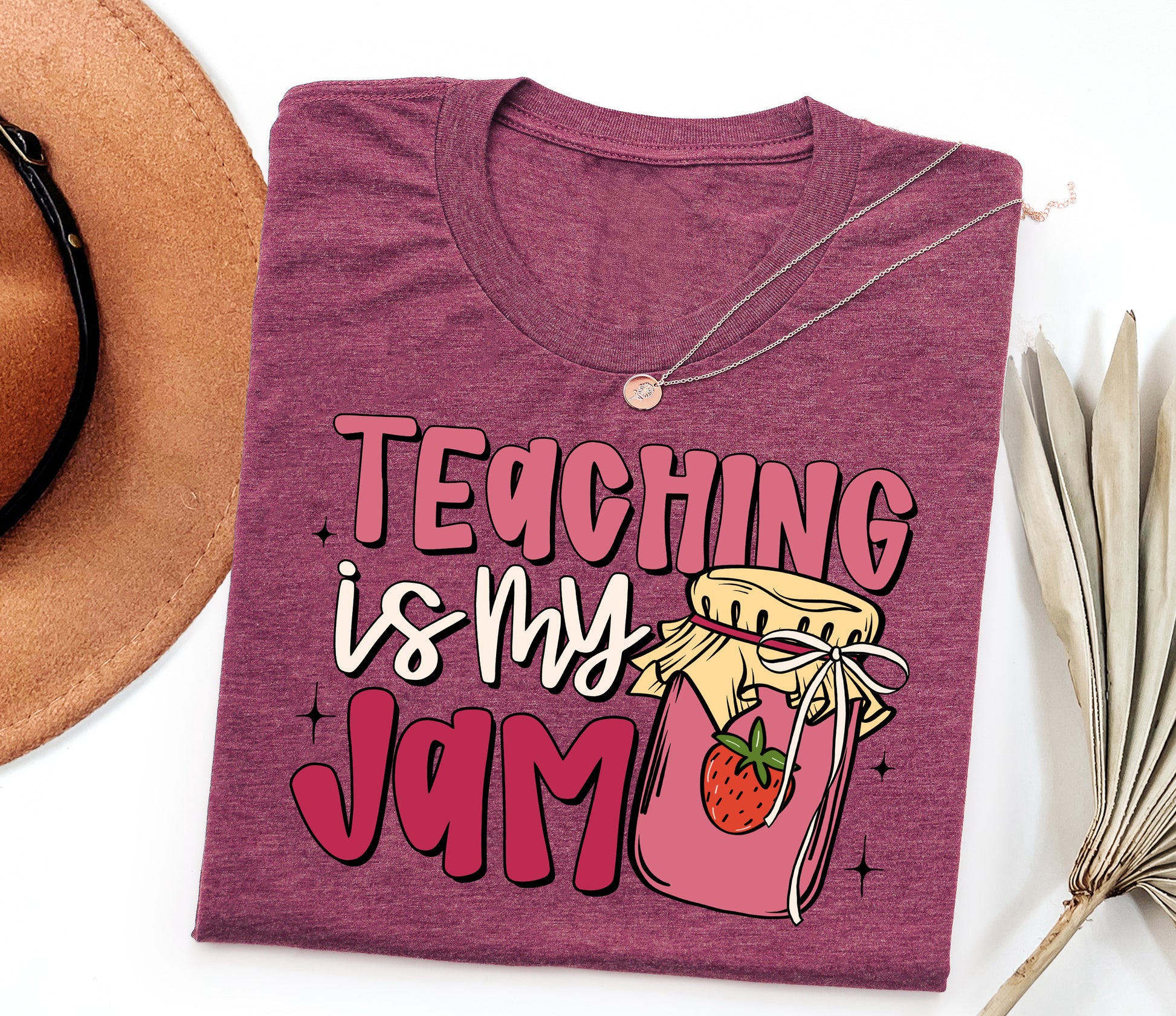 Teaching Is My Jam Adult T-shirt