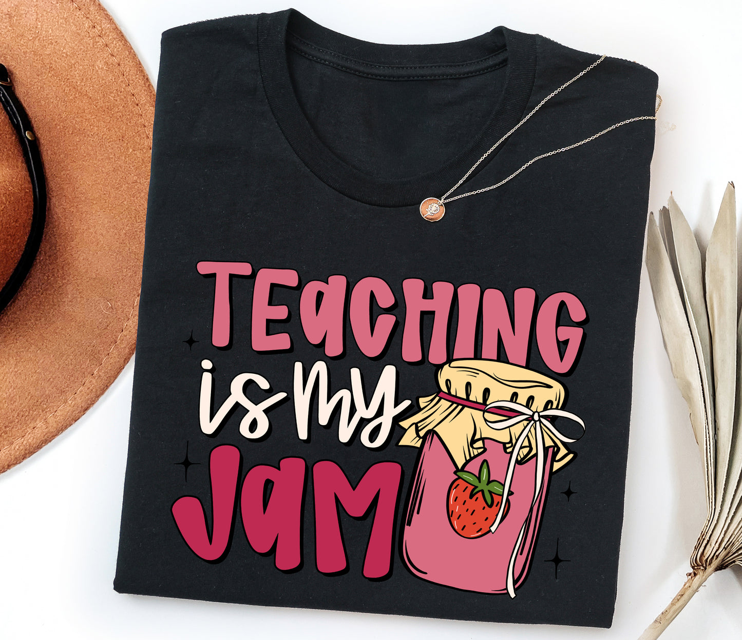 Teaching Is My Jam Adult T-shirt