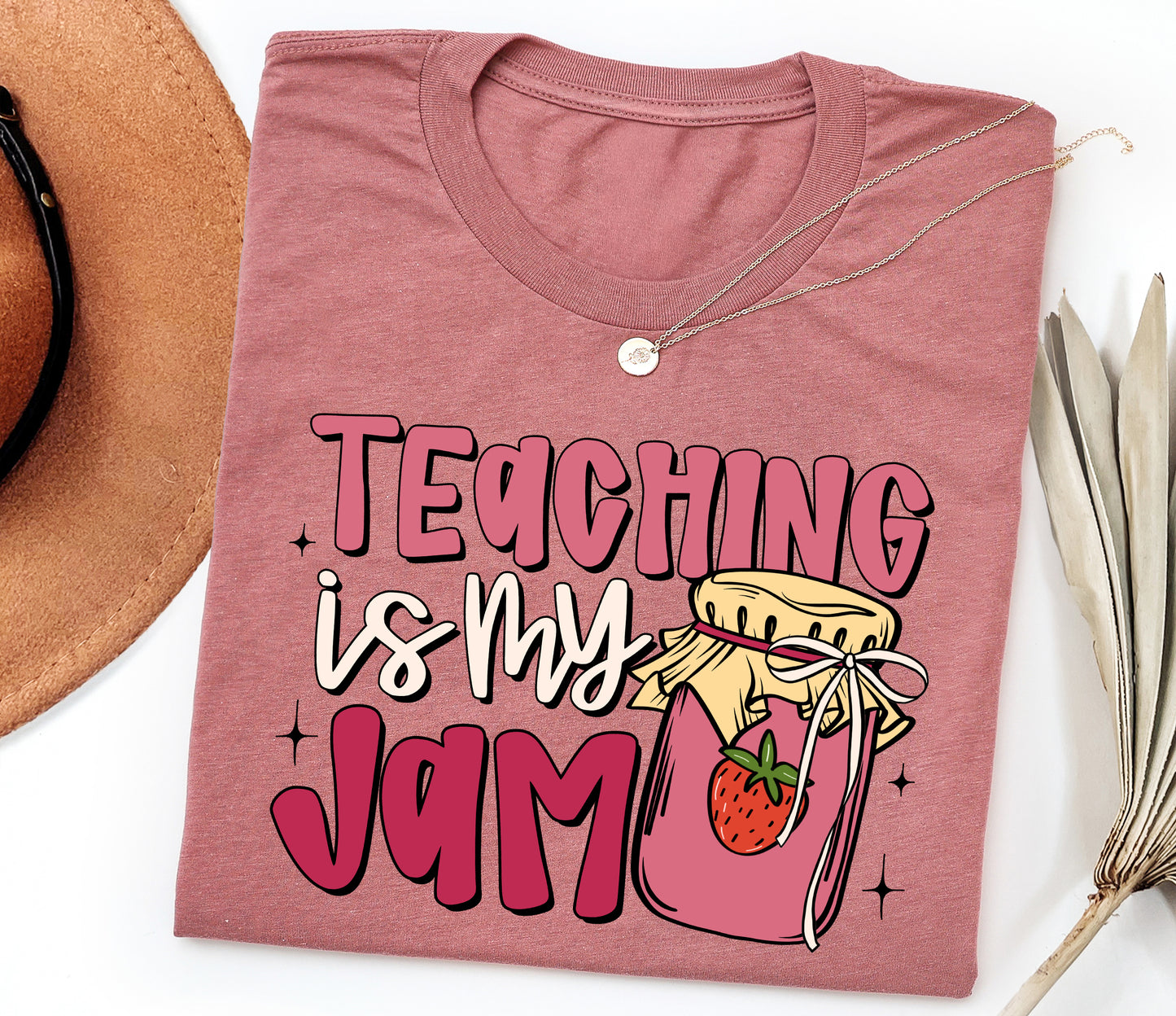 Teaching Is My Jam Adult T-shirt