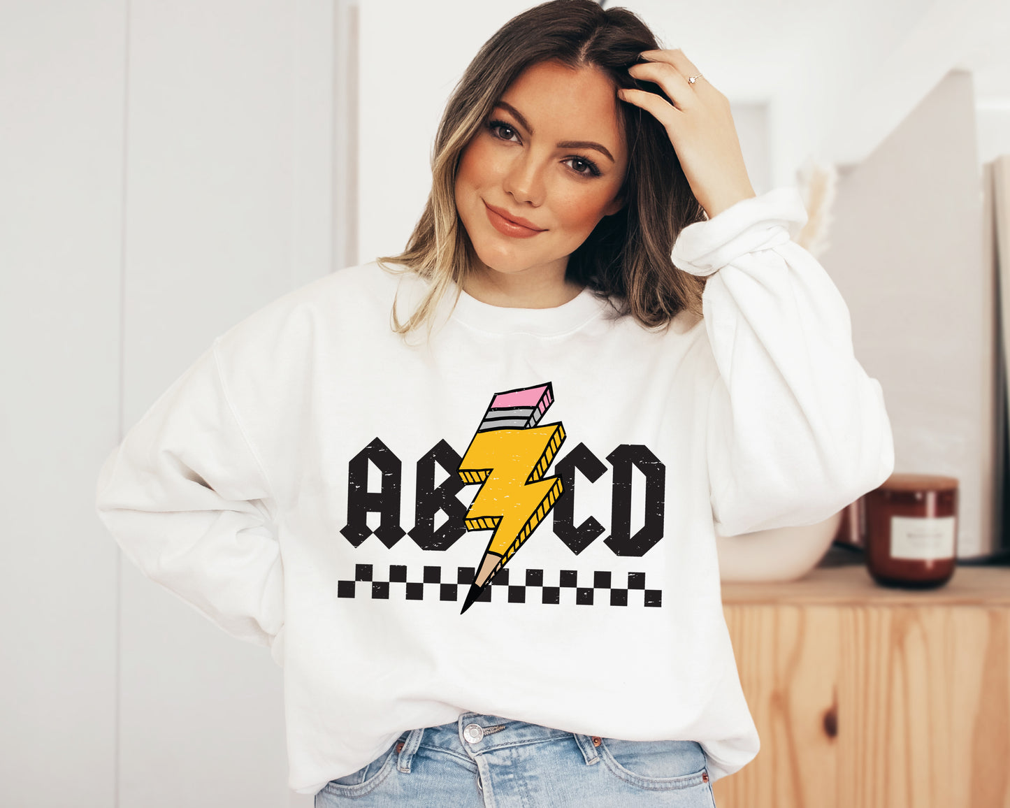 ABCD Adult Sweatshirt