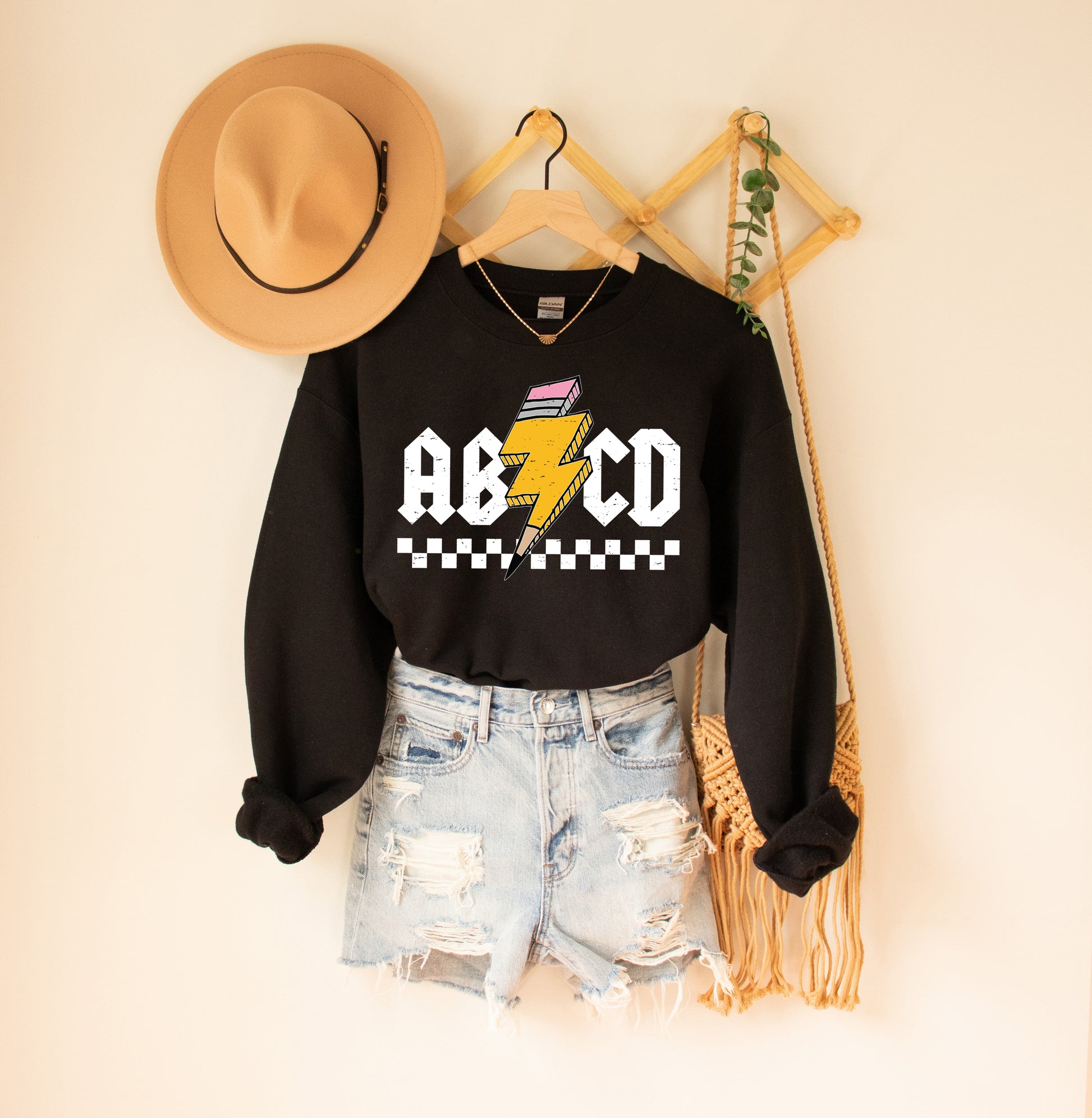 ABCD Adult Sweatshirt