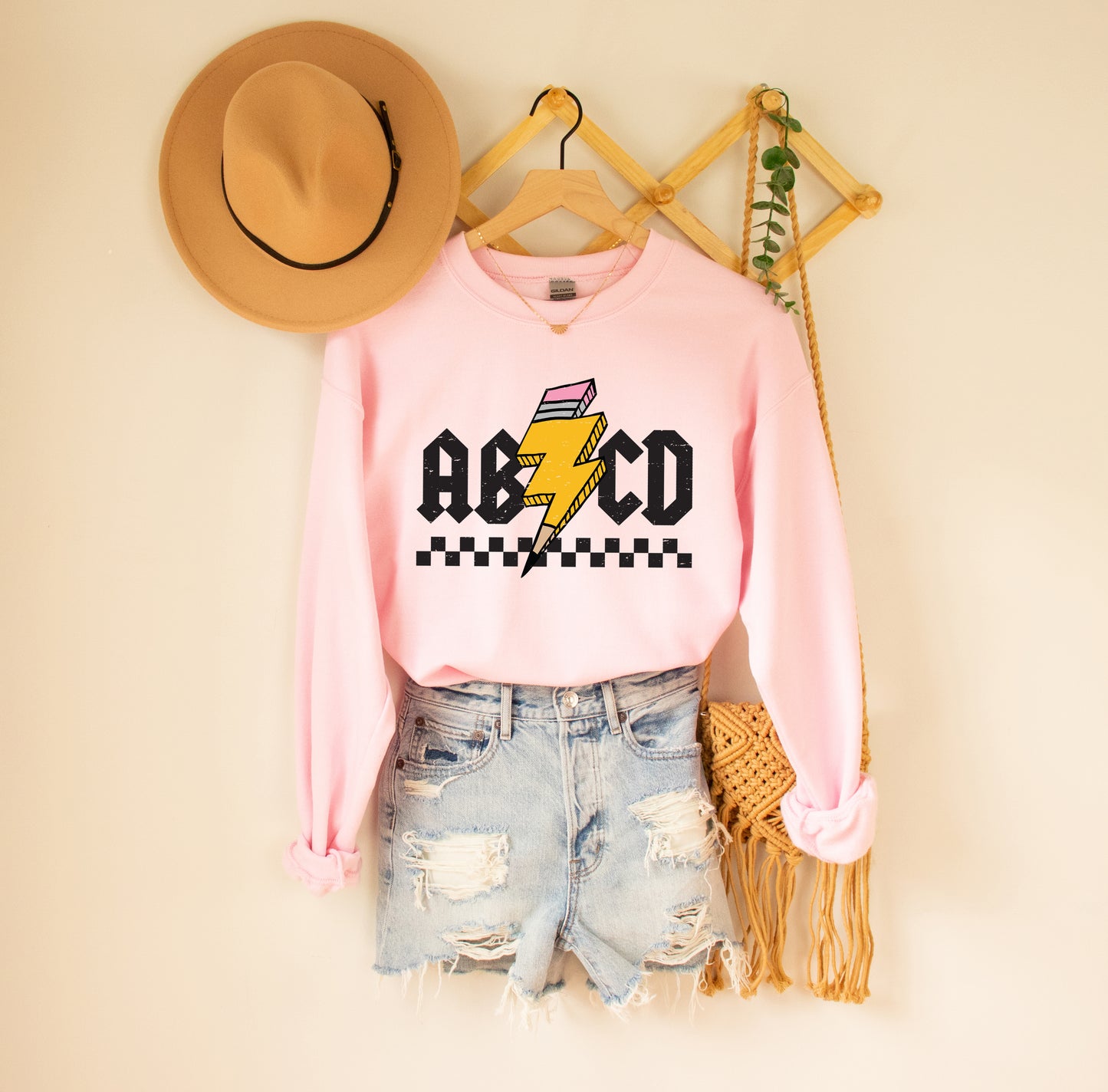 ABCD Adult Sweatshirt