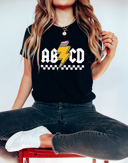 ABCD Adult T-shirt