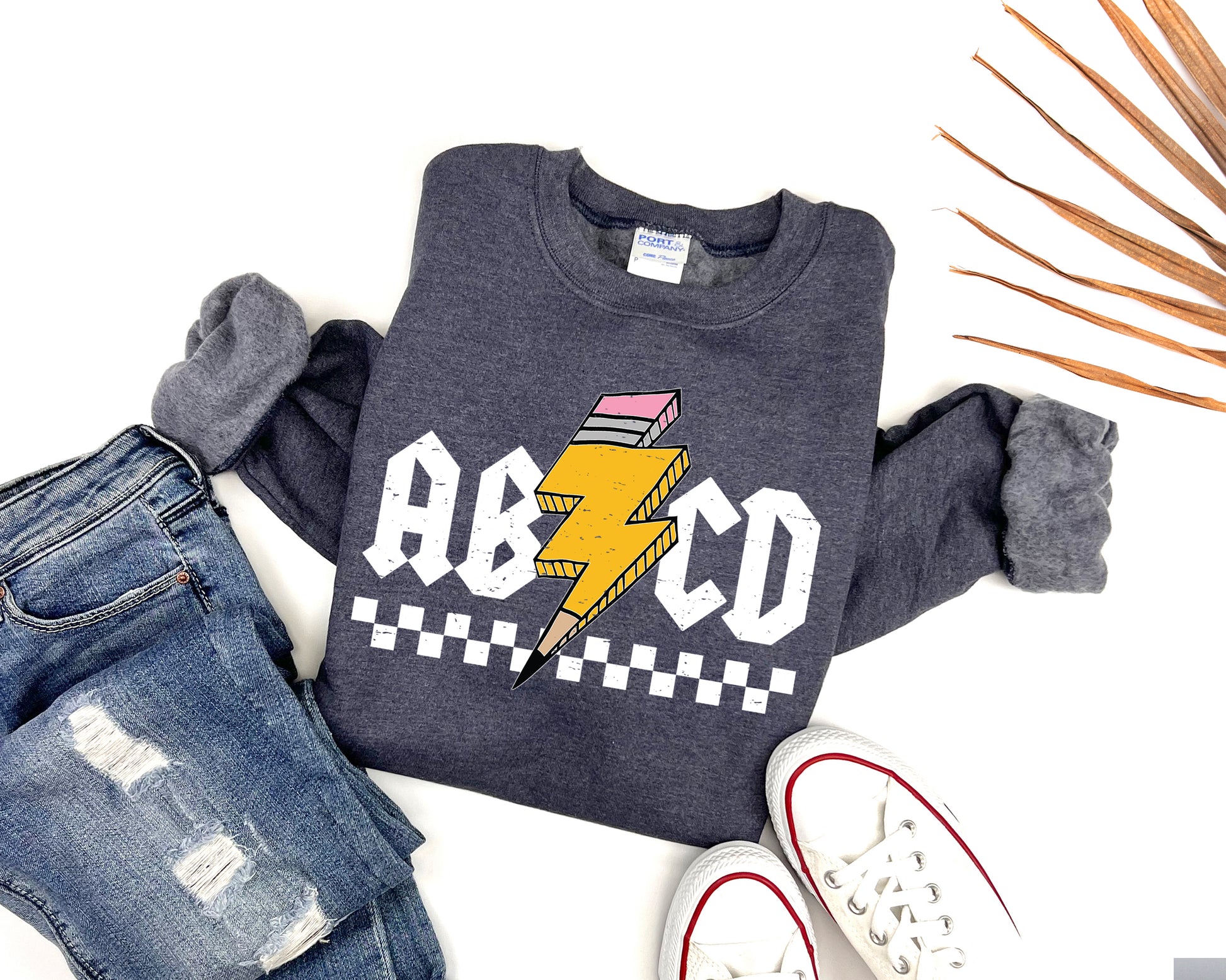ABCD Adult Sweatshirt