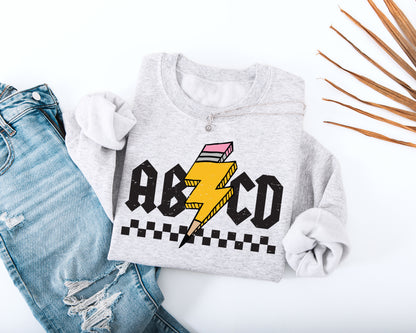 ABCD Adult Sweatshirt