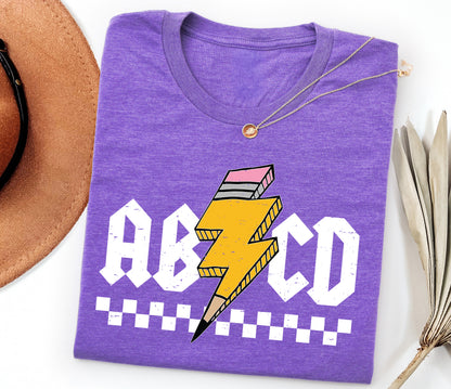 ABCD Adult T-shirt