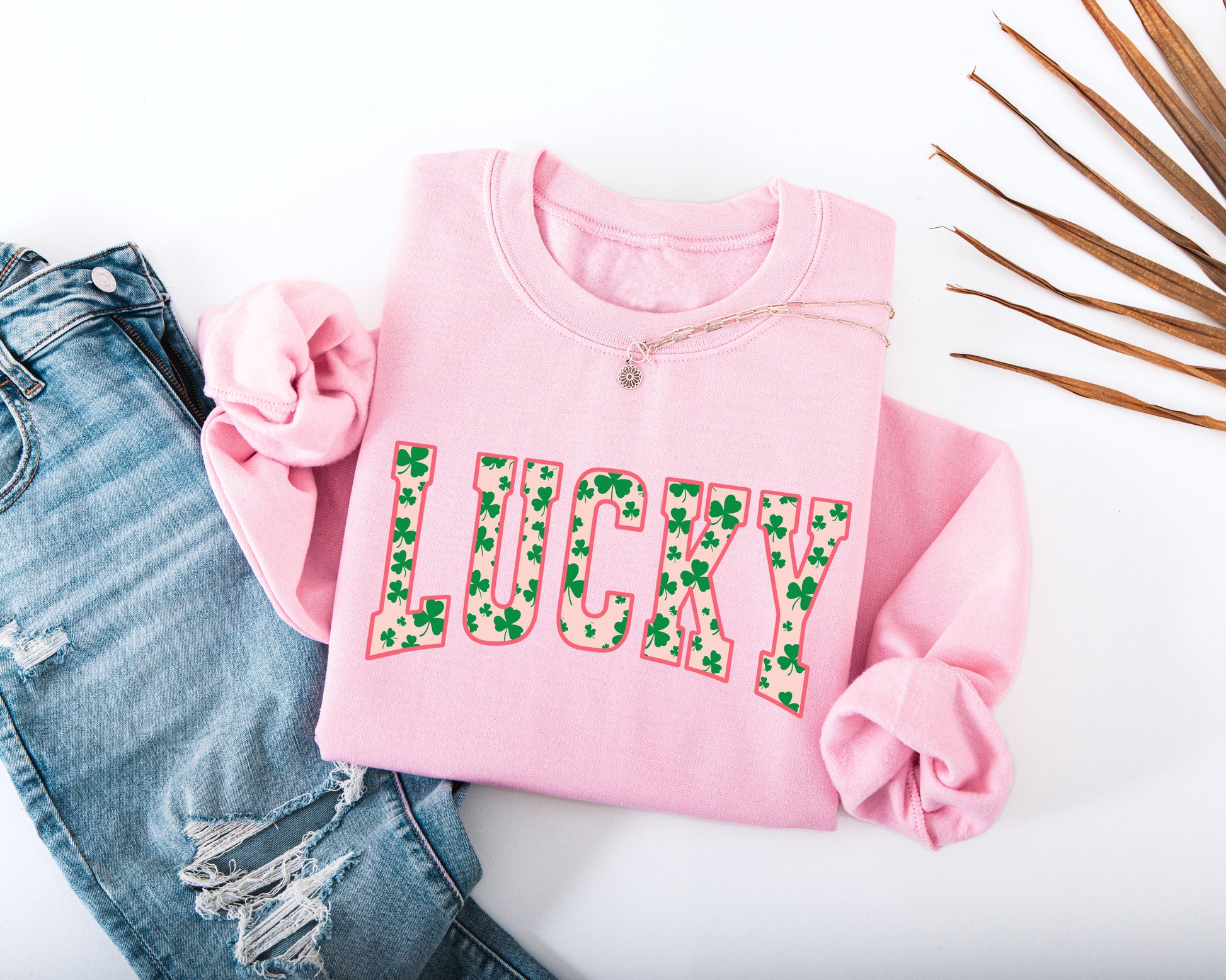 Lucky Adult Sweatshirt