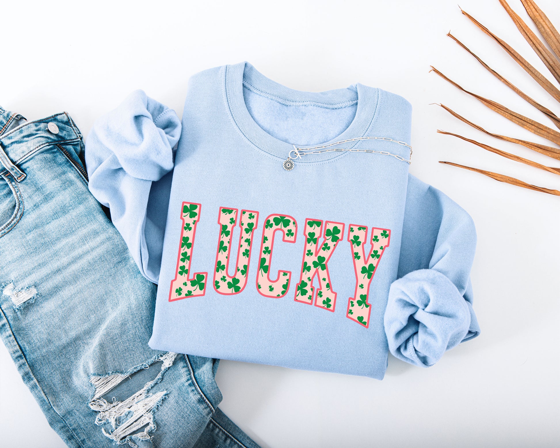 Lucky Adult Sweatshirt